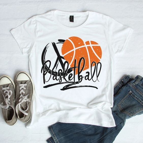 Peace Love Basketball Tshirt FD27J0