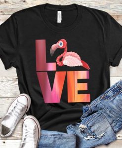 Pink Bird Love t Shirt SR20J0
