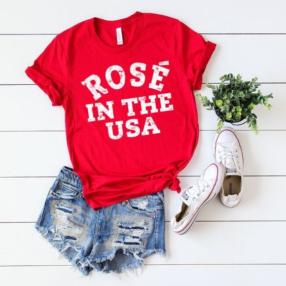 Rose in the USA Shirt Fd27J0
