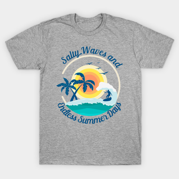 Salty Waves Summer T Shirt SR13J0