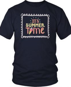 Summer Time Ice Cream T Shirt SR13J0