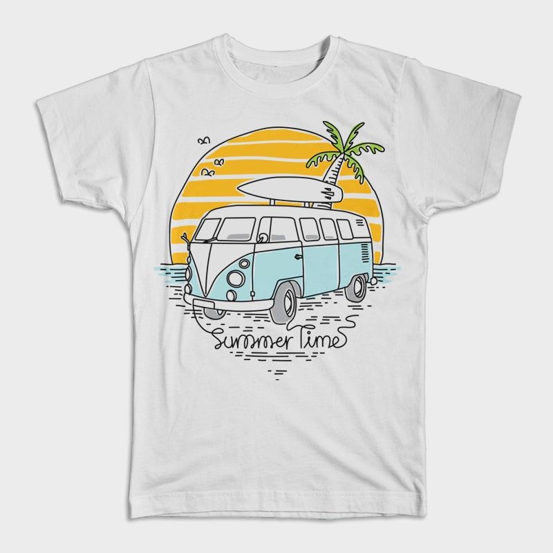 Summer Time t Shirt SR13J0