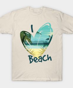 Tropical Love Beach t Shirt SR13J0