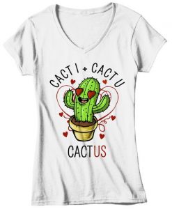 Valentine's Day Cactus Tshirt EL