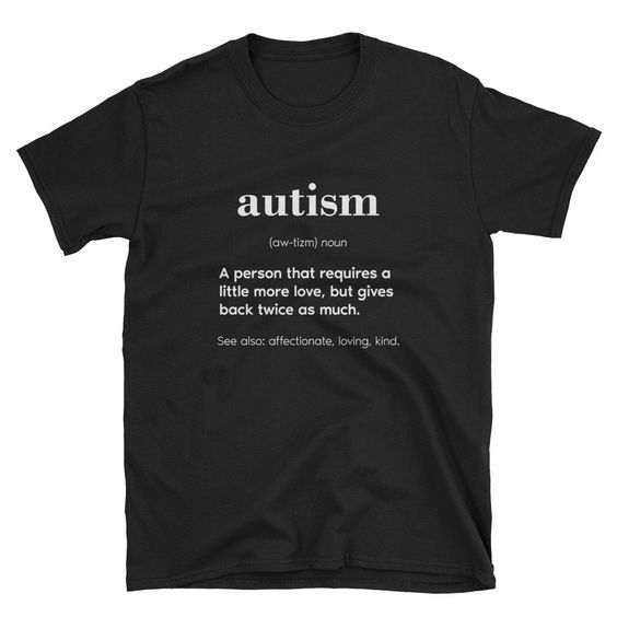Autism Definition T-Shirt MQ09J0