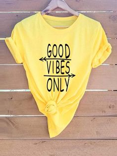 Good Vibes Only Tshirt EL3F0