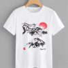 Graphic Print Tee shirt FD6F0