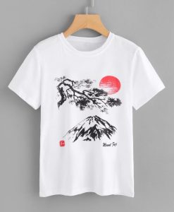 Graphic Print Tee shirt FD6F0