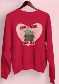Yoda One For Me Sweatshirt EL5F0