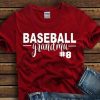 Baseball Grandma T Shirt ZL4M0