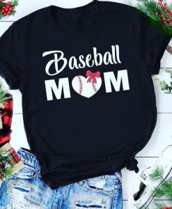 Baseball Mom T Shirt LY24M0