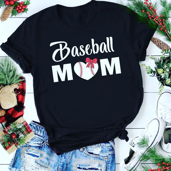 Baseball Mom T Shirt LY24M0