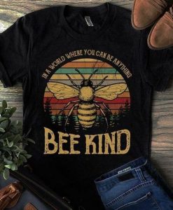 Bee Kind Vintage T-shirt ZL4M0