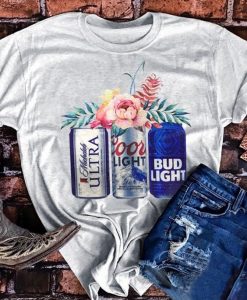 Coors Light Bud Light T-Shirt AF21M0