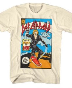 Def Leppard Comic T-Shirt ZL4M0