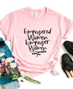 Empowered Women T Shirt LY24M0