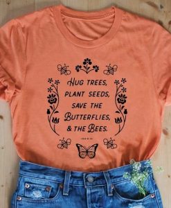 Hug Trees T Shirt AF21M0