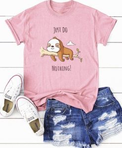 Letter & Cartoon T Shirt AF21M0