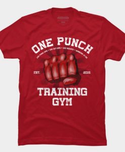 One Punch Gym T Shirt AF19M0