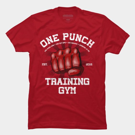 One Punch Gym T Shirt AF19M0