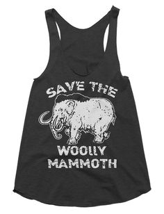 Save The Wooly Mammoth Tanktop TK9M0
