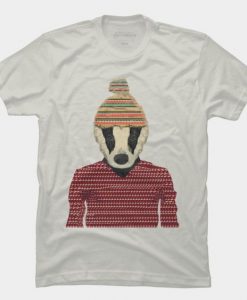 Seb The Badger T Shirt AF19M0