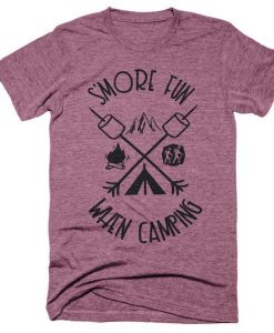 Smore Fun Camping Shirt ZL4M0