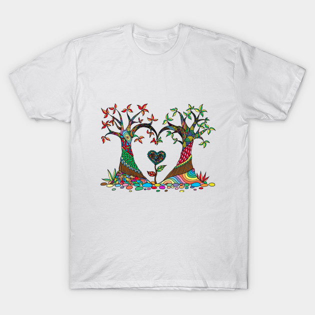 The Colourful Love T-Shirt AF19M0
