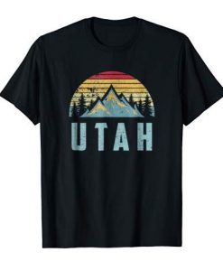 Utah Retro Vintage T-shirt ZL4M0