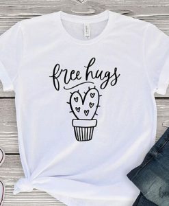 free hugs T shirt AF21M0