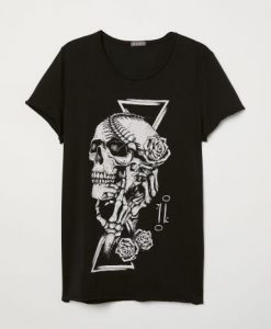 Black Skull T-Shirt ND10A0