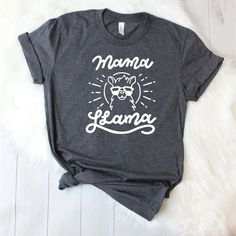 Mama Llama Tshirt AS9A0