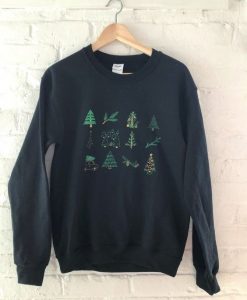 Christmas tree sweatshirt AL27JN0