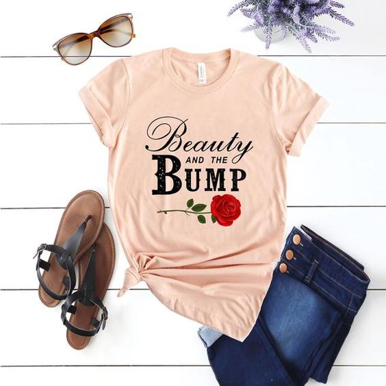 Beauty and the Bump T shirt SP9JL0