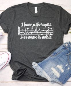 Her name is Music T Shirt SP4JL0