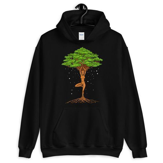 Tree yoga Hoodie AL7JL0