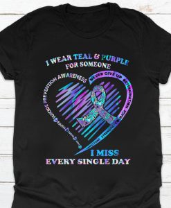 I Wear Teal T-Shirt AL31AG0