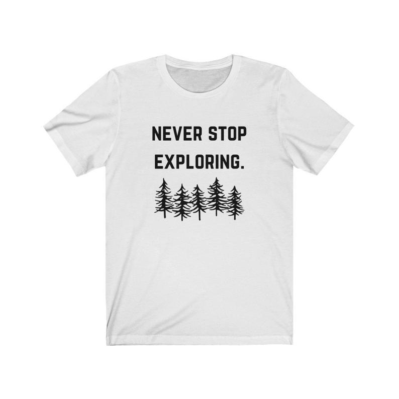 Never Stop Exploring Trees T-Shirt AL31AG0