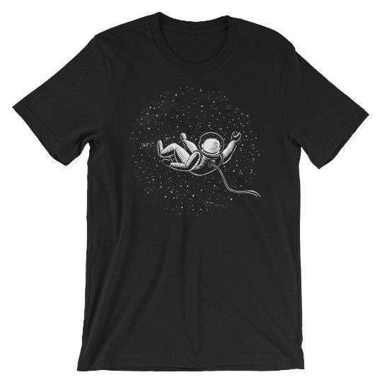 Space man illustration T Shirt AL5AG0