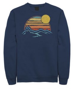 Sunset Mountains Sweatshirt AL22AG0