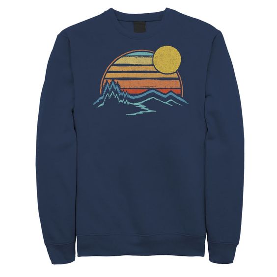 Sunset Mountains Sweatshirt AL22AG0