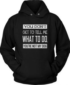 You're Not My Dog Hoodie AL13AG0