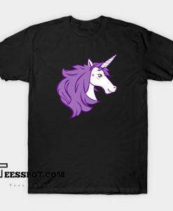Beautiful Purple Unicorn T-Shirt AL27N0