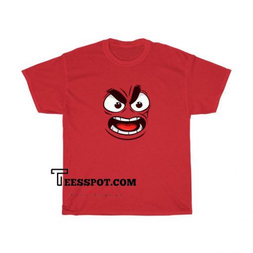 Angry Face Emote Tshirt SC31D0