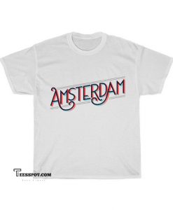 City Lettering Amsterdam T-Shirt AL22D0