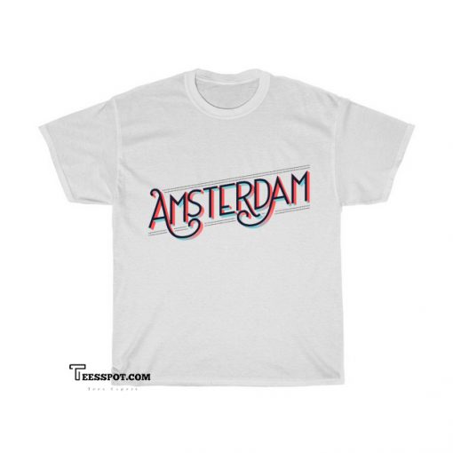 City Lettering Amsterdam T-Shirt AL22D0