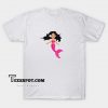 Cute Mermaid girls T-Shirt AL3D0
