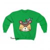 Ethnic Animal Bear Sweatshirt AL22D0