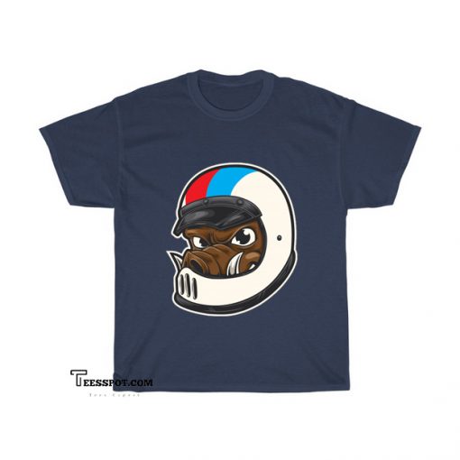 Hog Biker Cartoon T-Shirt AL22D0