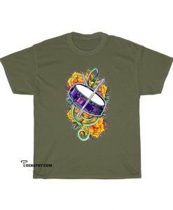 Drum Flower T-shirt ED26JN1